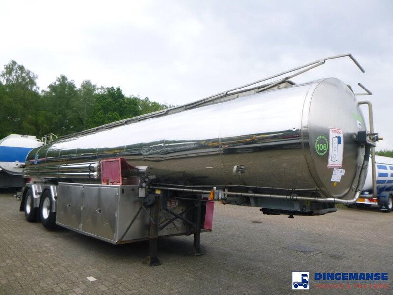 Magyar Fuel / oil tank steel 23 m3 / 7 comp + pump - Cisterna semirremolque: foto 2 Magyar Fuel / oil tank steel 23 m3 / 7 comp + pump - Cisterna semirremolque: foto 2
