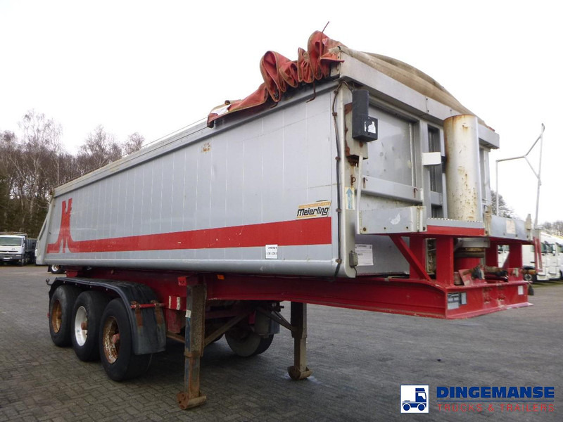 Meierling Tipper trailer alu 21 m3 + tarpaulin - Volquete semirremolque: foto 2 Meierling Tipper trailer alu 21 m3 + tarpaulin - Volquete semirremolque: foto 2