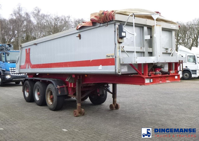 Meierling Tipper trailer alu 21 m3 + tarpaulin - Volquete semirremolque: foto 2 Meierling Tipper trailer alu 21 m3 + tarpaulin - Volquete semirremolque: foto 2