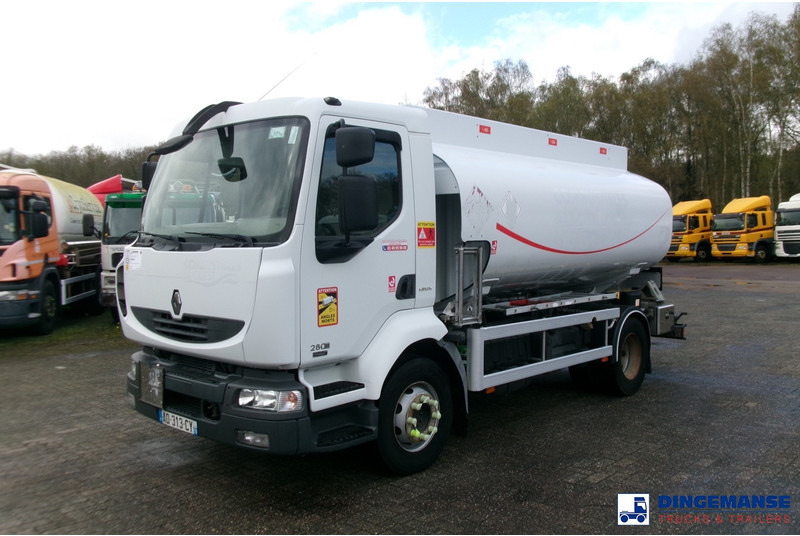 Renault Midlum 280 Dxi 4x2 fuel tank 11.3 m3 / 3 comp - Cisterna camión: foto 1 Renault Midlum 280 Dxi 4x2 fuel tank 11.3 m3 / 3 comp - Cisterna camión: foto 1