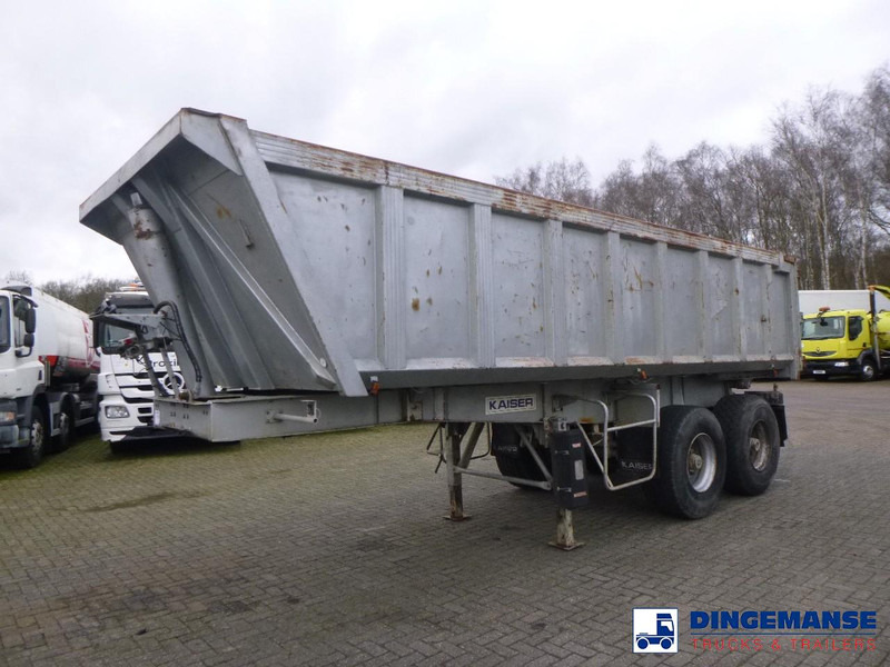 Robuste Kaiser Tipper trailer steel 24 m3 + tarpaulin - Volquete semirremolque: foto 1 Robuste Kaiser Tipper trailer steel 24 m3 + tarpaulin - Volquete semirremolque: foto 1