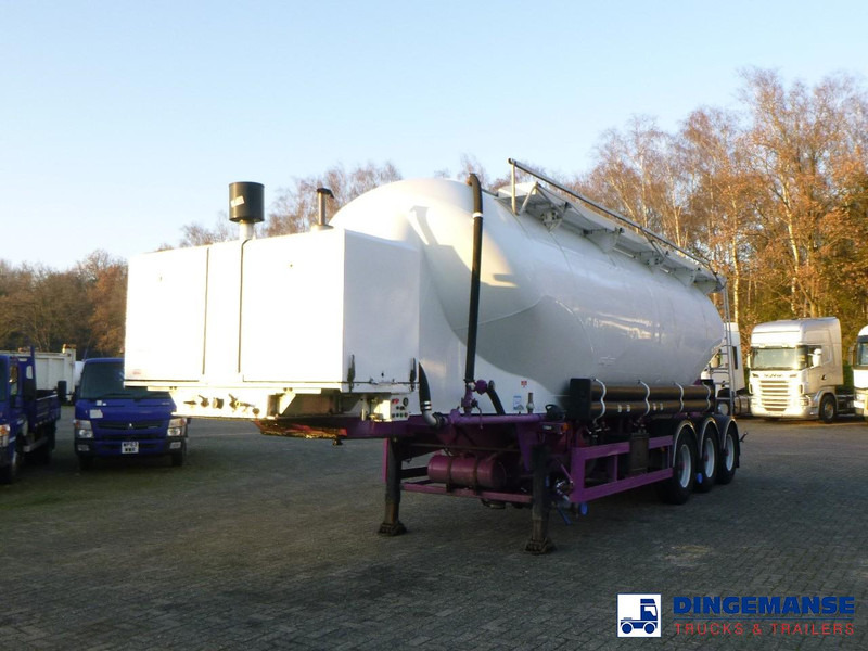 SPITZER Powder tank alu 37 m3 + engine/compressor - Cisterna semirremolque: foto 1 SPITZER Powder tank alu 37 m3 + engine/compressor - Cisterna semirremolque: foto 1