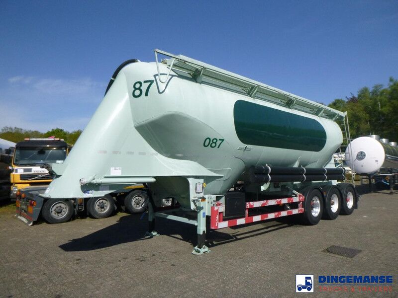 SPITZER Powder tank alu 39 m3 / 1 comp - Cisterna remolque: foto 1 SPITZER Powder tank alu 39 m3 / 1 comp - Cisterna remolque: foto 1
