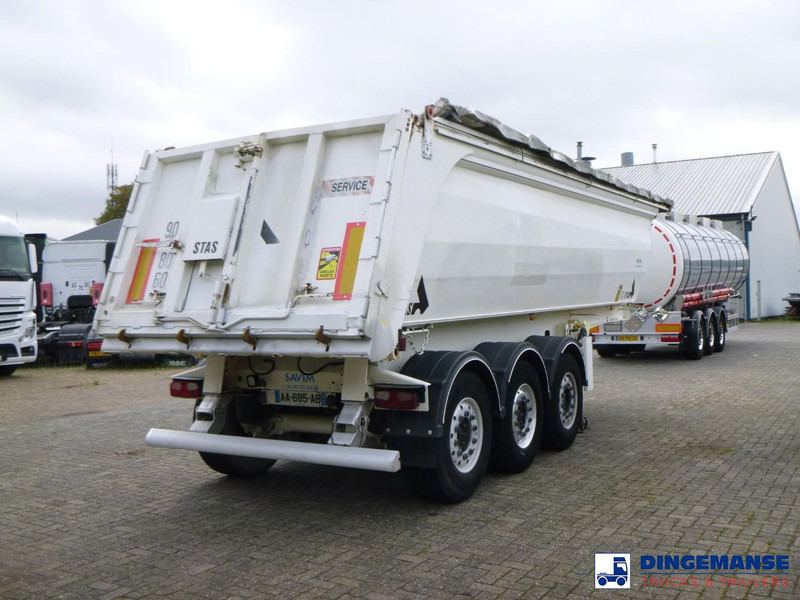 Stas Tipper trailer alu 25.5 m3 + tarpaulin - Volquete semirremolque: foto 4 Stas Tipper trailer alu 25.5 m3 + tarpaulin - Volquete semirremolque: foto 4