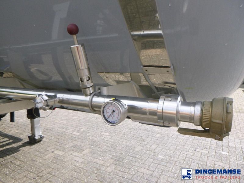 Cisterna remolque Van Hool Bitumen tank inox 30 m3 / 1 comp: foto 11