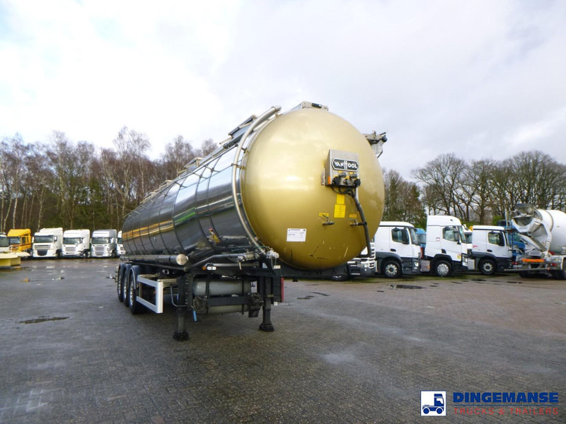 Van Hool Chemical tank inox 30 m3 / 1 comp ADR 12/03/2024 - Cisterna semirremolque: foto 2 Van Hool Chemical tank inox 30 m3 / 1 comp ADR 12/03/2024 - Cisterna semirremolque: foto 2