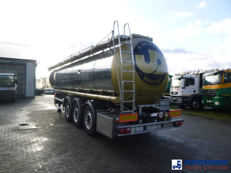Van Hool Chemical tank inox 30 m3 / 1 comp ADR 12/03/2024 - Cisterna semirremolque: foto 4 Van Hool Chemical tank inox 30 m3 / 1 comp ADR 12/03/2024 - Cisterna semirremolque: foto 4