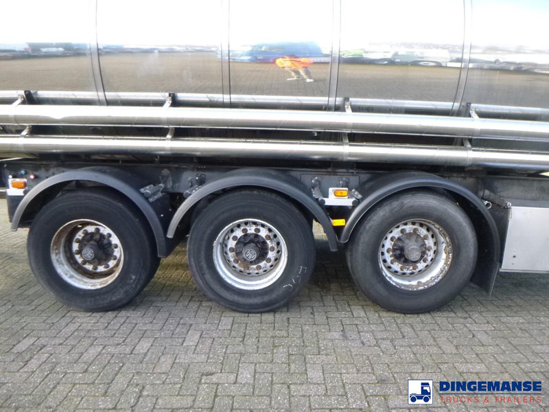 Van Hool Chemical tank inox 30 m3 / 3 comp - Cisterna remolque: foto 5 Van Hool Chemical tank inox 30 m3 / 3 comp - Cisterna remolque: foto 5