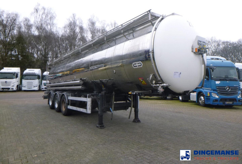 Van Hool Chemical tank inox 30 m3 / 3 comp - Cisterna semirremolque: foto 2 Van Hool Chemical tank inox 30 m3 / 3 comp - Cisterna semirremolque: foto 2
