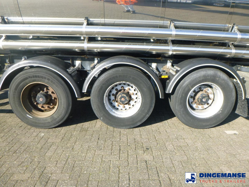 Van Hool Chemical tank inox 30 m3 / 3 comp - Cisterna semirremolque: foto 5 Van Hool Chemical tank inox 30 m3 / 3 comp - Cisterna semirremolque: foto 5