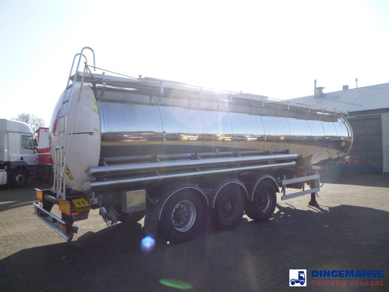 Van Hool Chemical tank inox 30 m3 / 3 comp - Cisterna semirremolque: foto 4 Van Hool Chemical tank inox 30 m3 / 3 comp - Cisterna semirremolque: foto 4