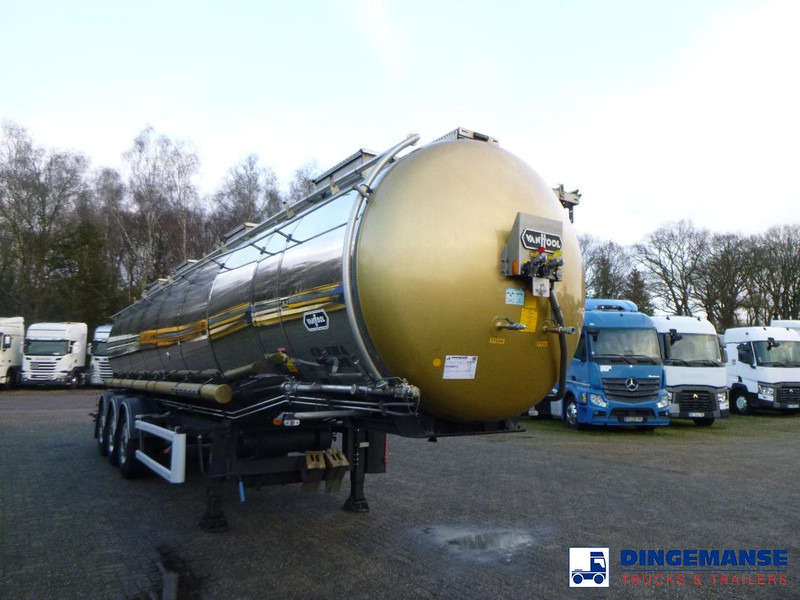 Van Hool Chemical tank inox L4BH 30 m3 / 1 comp / ADR 29/08/24 - Cisterna semirremolque: foto 2 Van Hool Chemical tank inox L4BH 30 m3 / 1 comp / ADR 29/08/24 - Cisterna semirremolque: foto 2