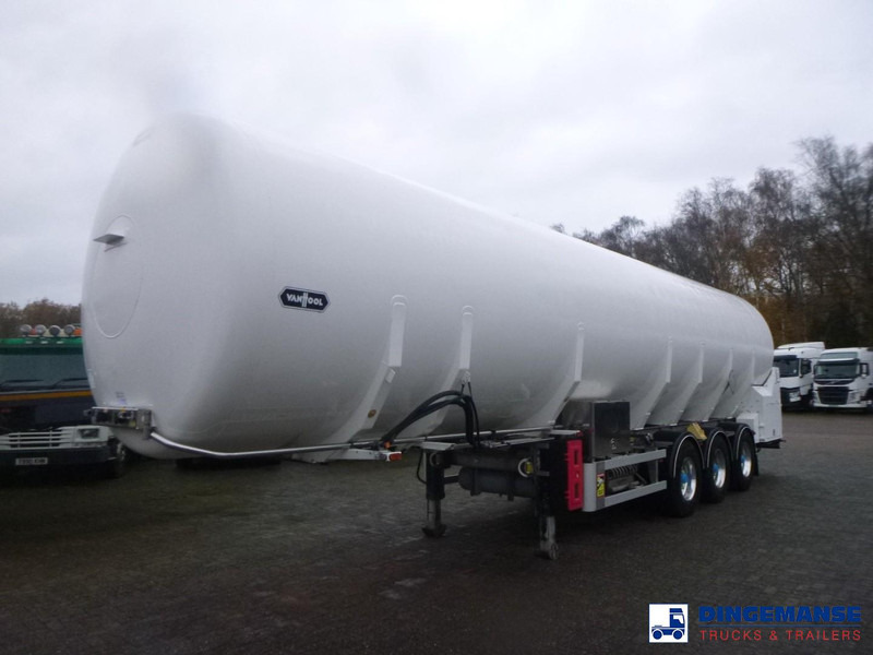 Van Hool Cryogenic tank inox 58.6 m3 / 1 comp / R10,4BN (methane/argon/nitrogen) - Cisterna semirremolque: foto 1 Van Hool Cryogenic tank inox 58.6 m3 / 1 comp / R10,4BN (methane/argon/nitrogen) - Cisterna semirremolque: foto 1