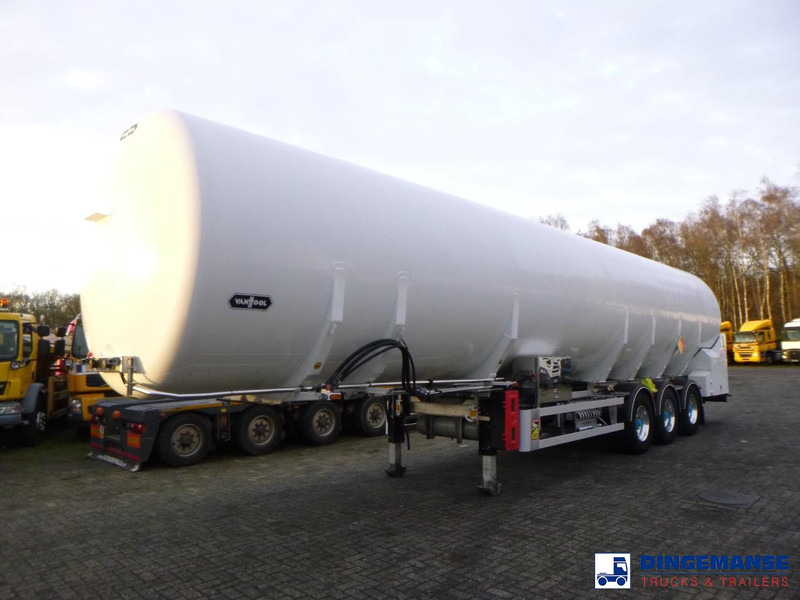Van Hool Cryogenic tank inox 58.6 m3 / 1 comp / R10,4BN (methane/argon/nitrogen) - Cisterna semirremolque: foto 1 Van Hool Cryogenic tank inox 58.6 m3 / 1 comp / R10,4BN (methane/argon/nitrogen) - Cisterna semirremolque: foto 1