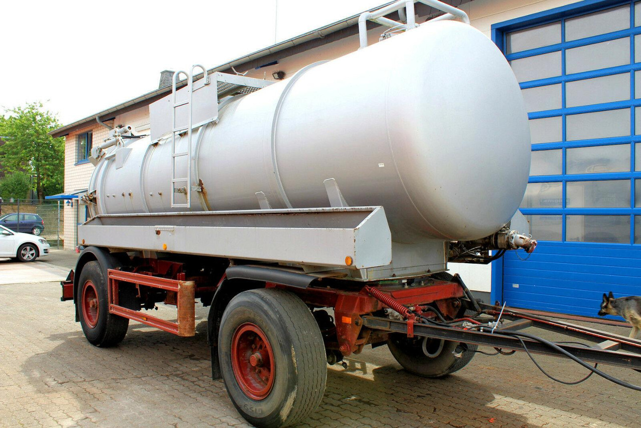 2-Achs Haller 12m³ Saug u. Druck Anhänger Ex-ADR - Cisterna remolque: foto 1 2-Achs Haller 12m³ Saug u. Druck Anhänger Ex-ADR - Cisterna remolque: foto 1