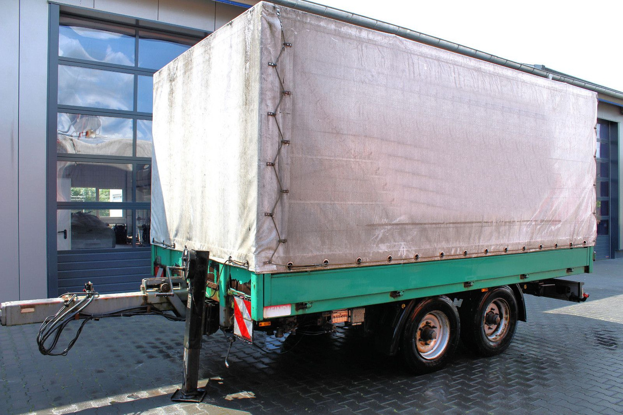 2-Achs Meindl Tandem Pritsche/Plane/Spriegel - Remolque con toldo: foto 2 2-Achs Meindl Tandem Pritsche/Plane/Spriegel - Remolque con toldo: foto 2