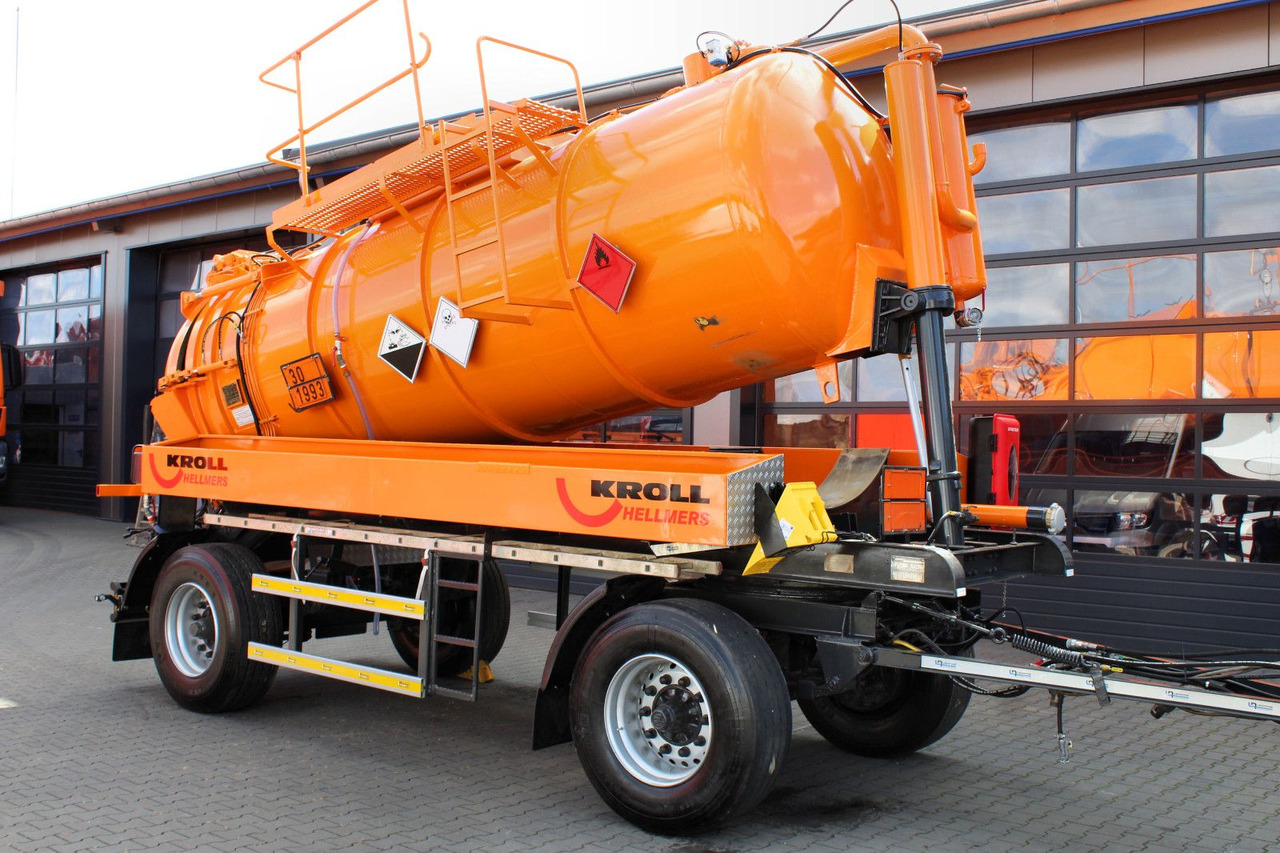 Kutschke 10m³ Kipper Saug u.Druck INOX +ADR/GGVS - Cisterna remolque: foto 5 Kutschke 10m³ Kipper Saug u.Druck INOX +ADR/GGVS - Cisterna remolque: foto 5