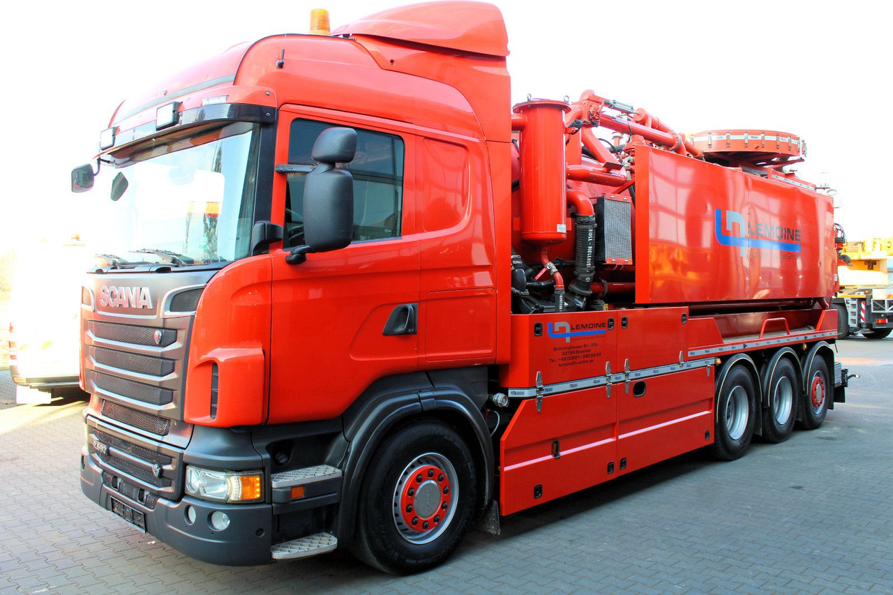 Scania R560 V8 8x4 Kroll 20m³ WRG 2x HD-Pumpe 620 Liter - Limpieza de alcantarillado: foto 4 Scania R560 V8 8x4 Kroll 20m³ WRG 2x HD-Pumpe 620 Liter - Limpieza de alcantarillado: foto 4