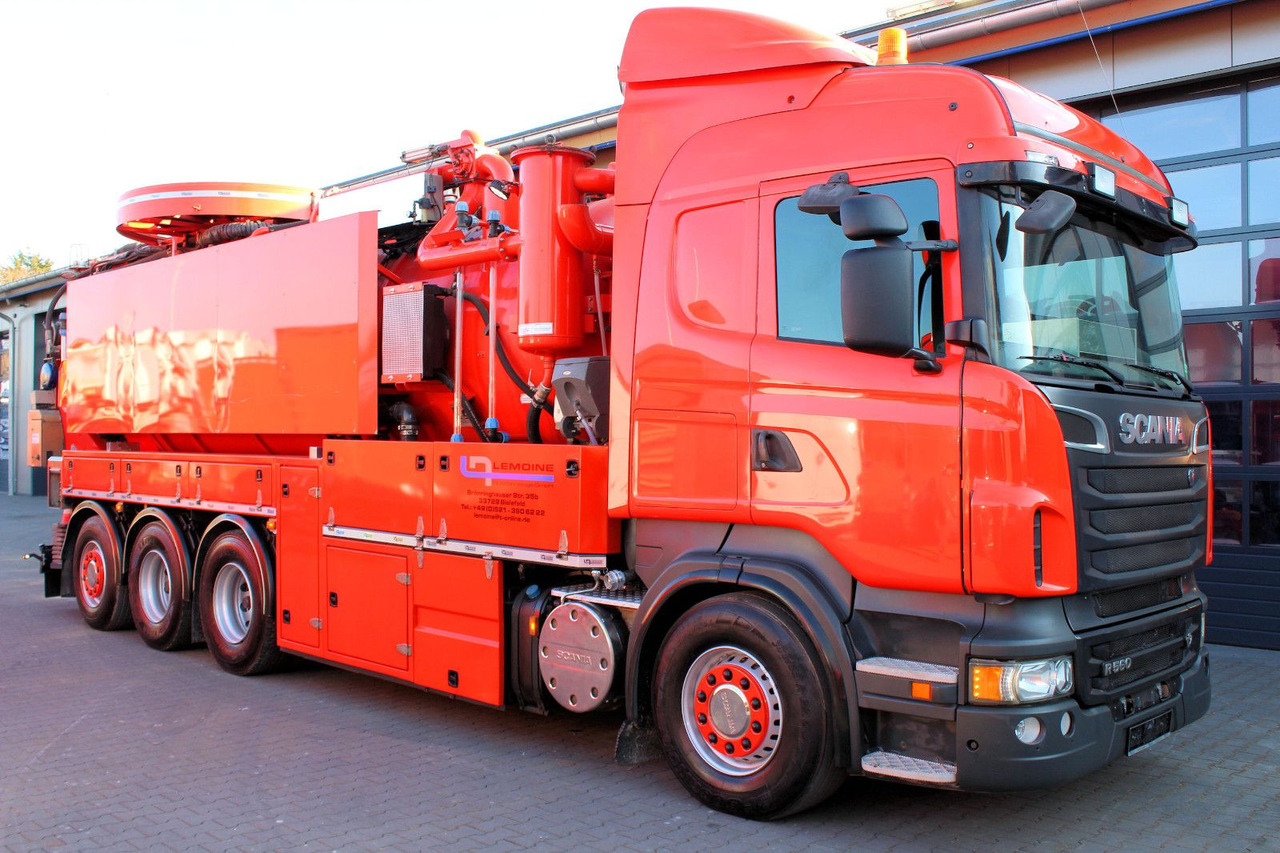Scania R560 V8 8x4 Kroll 20m³ WRG 2x HD-Pumpe 620 Liter - Limpieza de alcantarillado: foto 2 Scania R560 V8 8x4 Kroll 20m³ WRG 2x HD-Pumpe 620 Liter - Limpieza de alcantarillado: foto 2