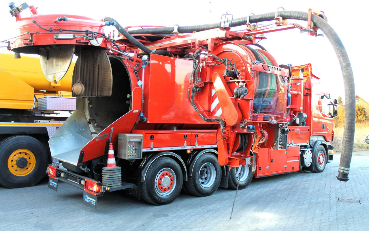 Scania R560 V8 8x4 Kroll 20m³ WRG 2x HD-Pumpe 620 Liter - Limpieza de alcantarillado: foto 3 Scania R560 V8 8x4 Kroll 20m³ WRG 2x HD-Pumpe 620 Liter - Limpieza de alcantarillado: foto 3