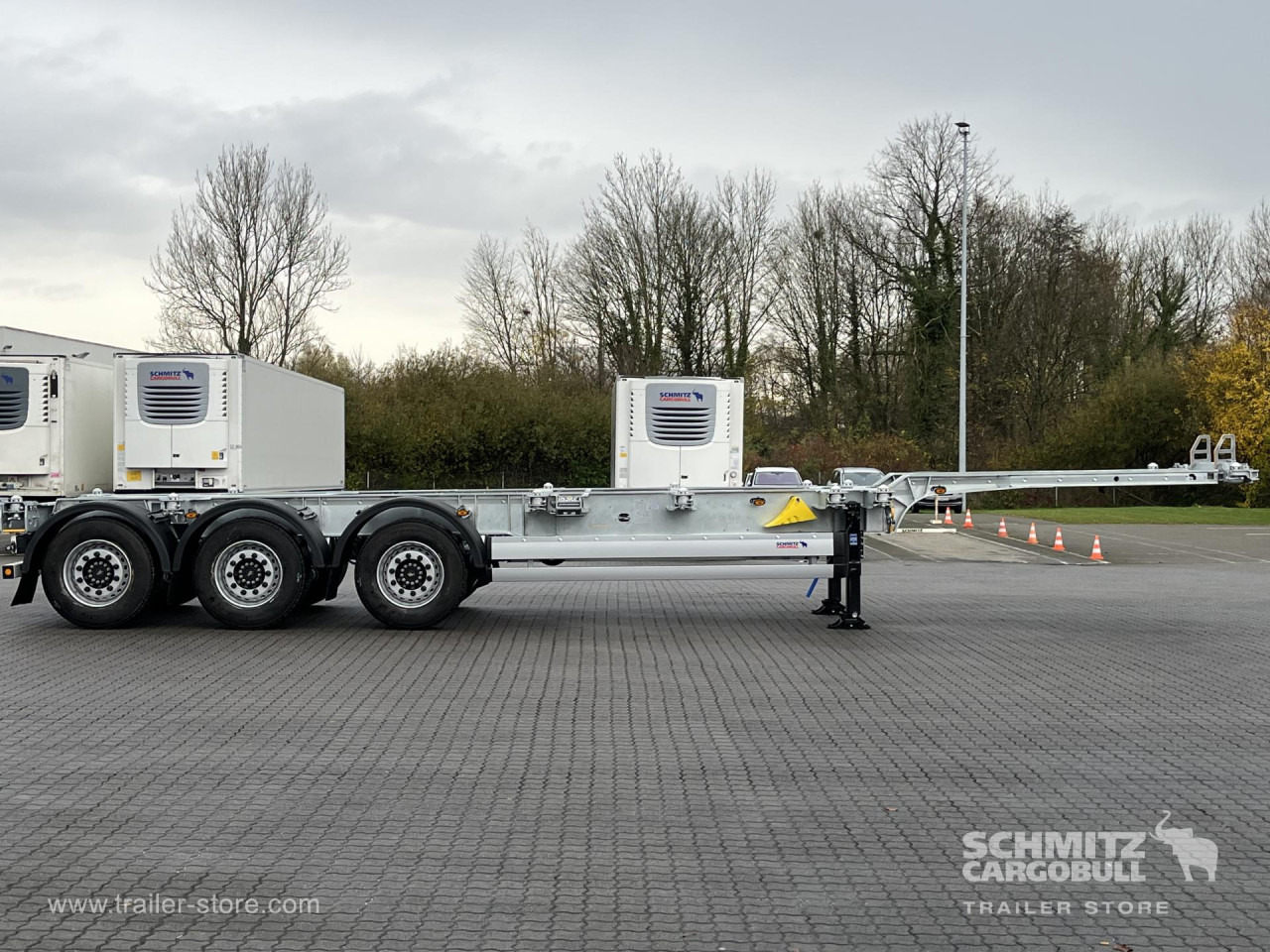 SCHMITZ Auflieger Containerfahrgestell Standard - Portacontenedore/ Intercambiable semirremolque: foto 5 SCHMITZ Auflieger Containerfahrgestell Standard - Portacontenedore/ Intercambiable semirremolque: foto 5
