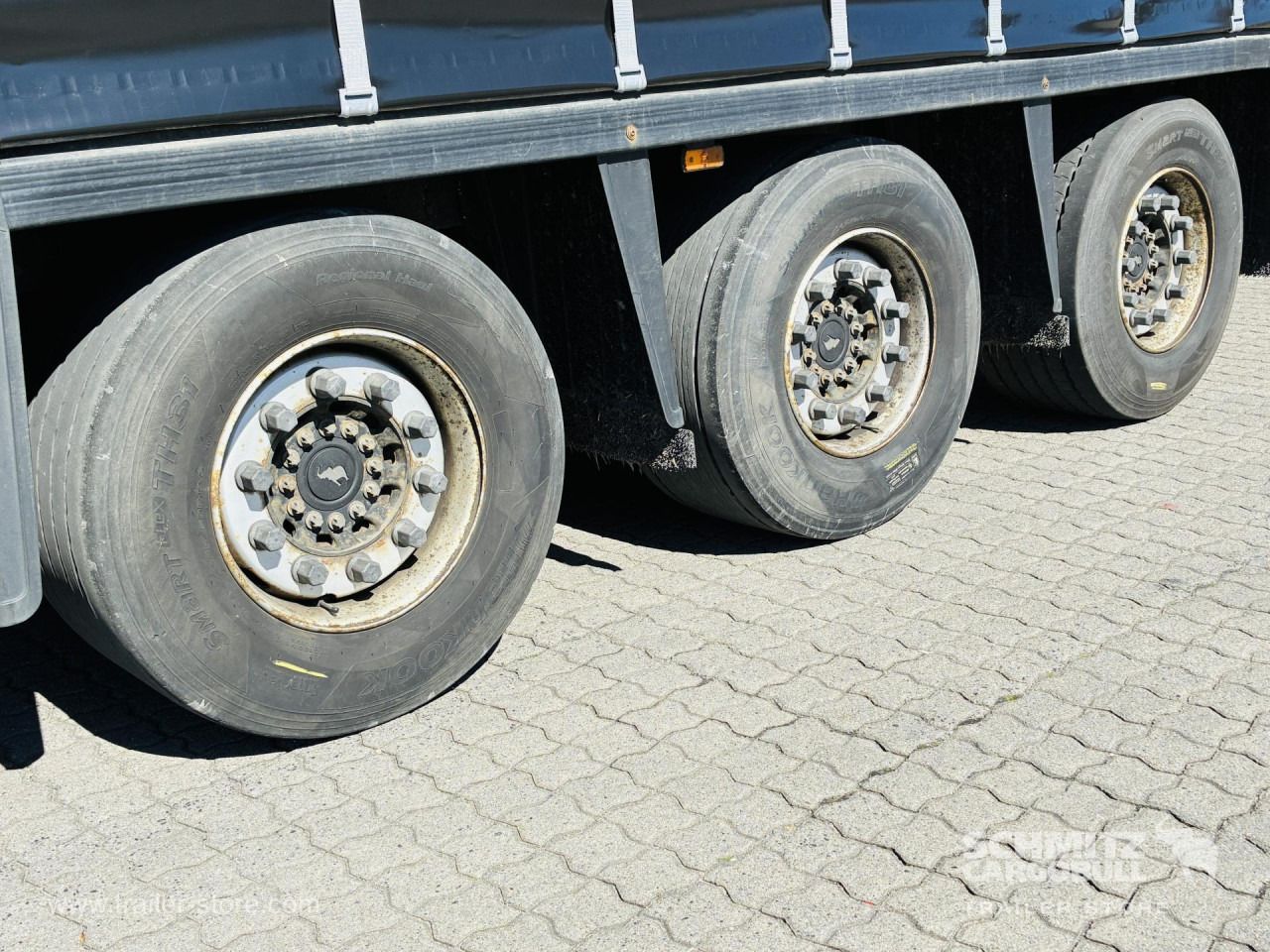 SCHMITZ Auflieger Curtainsider Mega - Semirremolque lona: foto 4 SCHMITZ Auflieger Curtainsider Mega - Semirremolque lona: foto 4