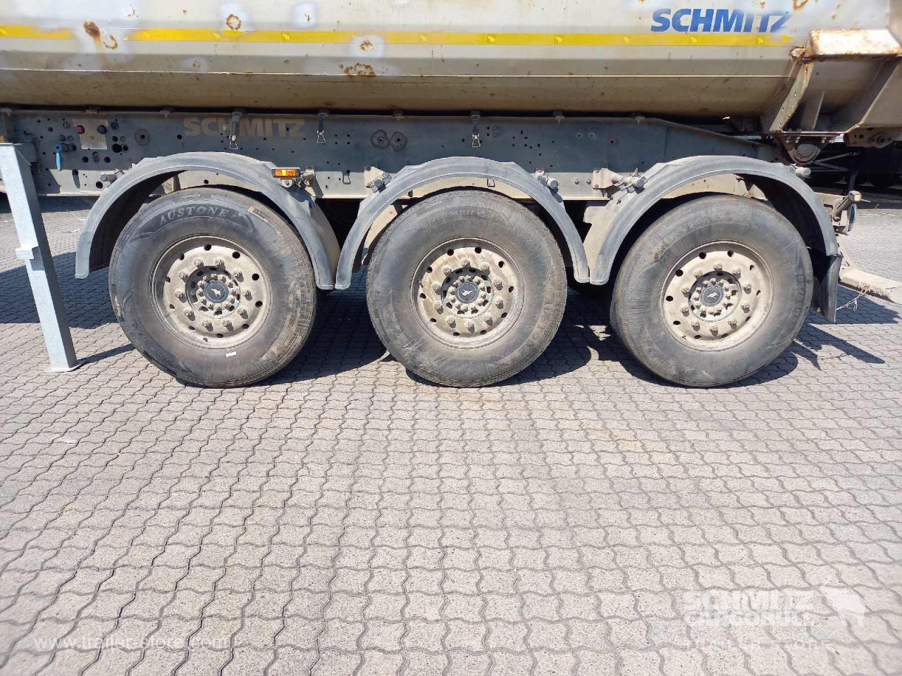 SCHMITZ Auflieger Kipper Stahlrundmulde 25m³ - Volquete semirremolque: foto 2 SCHMITZ Auflieger Kipper Stahlrundmulde 25m³ - Volquete semirremolque: foto 2