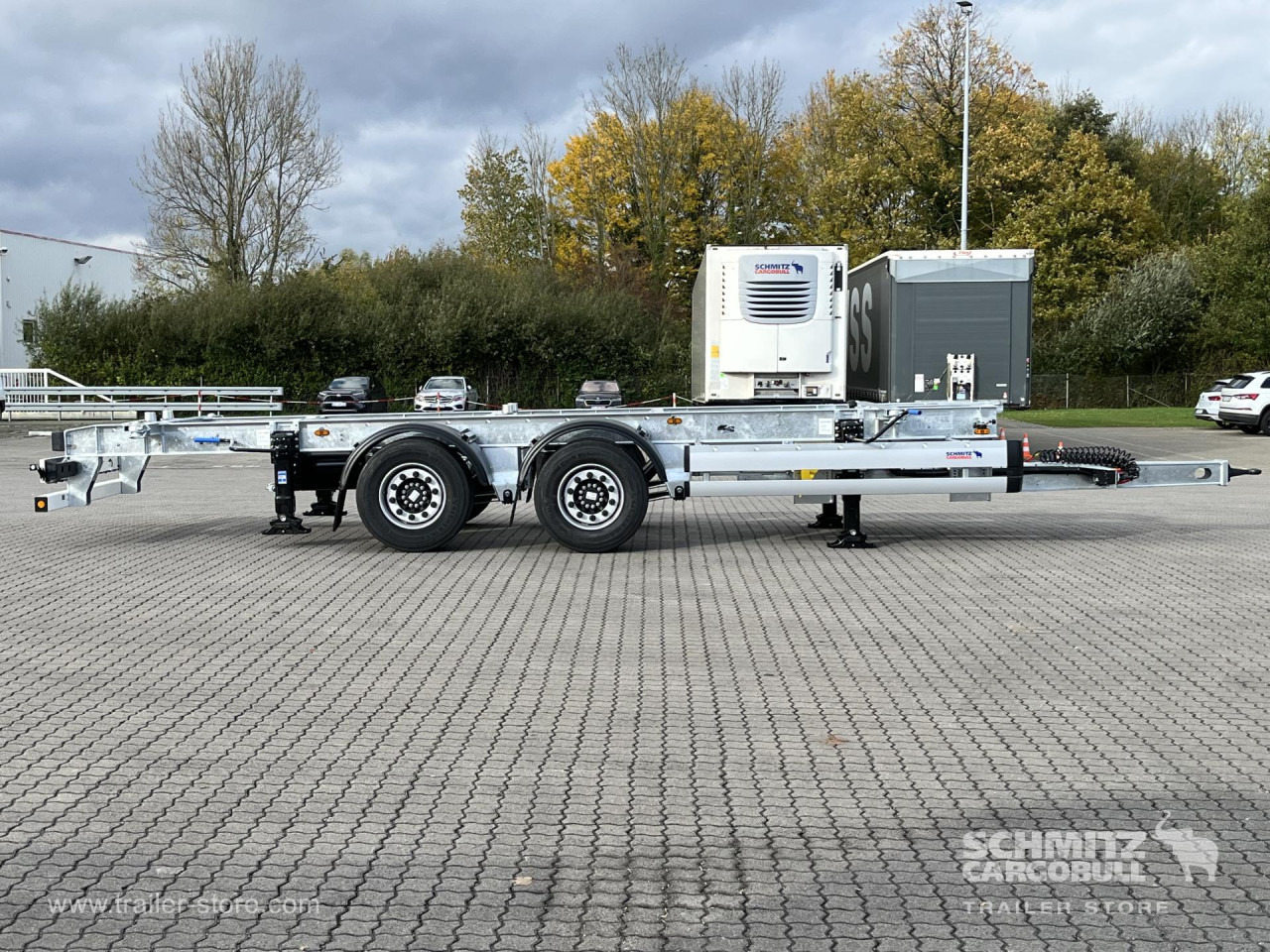 SCHMITZ Zentralachsanhänger Wechselfahrgestell - Portacontenedore/ Intercambiable remolque: foto 2 SCHMITZ Zentralachsanhänger Wechselfahrgestell - Portacontenedore/ Intercambiable remolque: foto 2