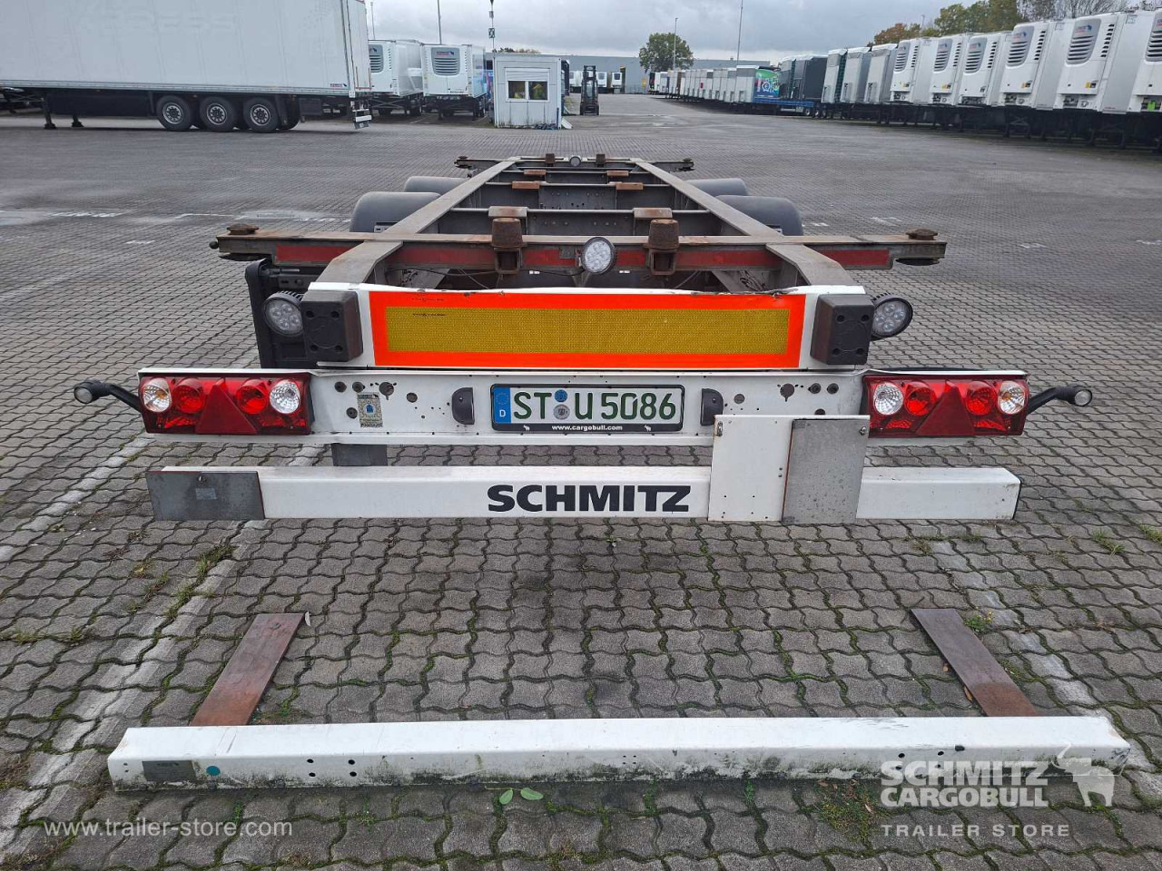 SCHMITZ Zentralachsanhänger Wechselfahrgestell - Portacontenedore/ Intercambiable remolque: foto 5 SCHMITZ Zentralachsanhänger Wechselfahrgestell - Portacontenedore/ Intercambiable remolque: foto 5