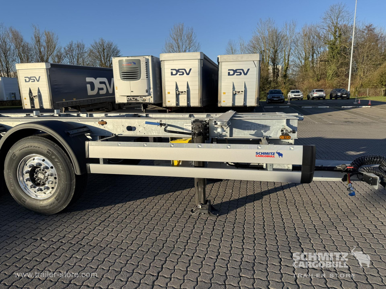SCHMITZ Zentralachsanhänger Wechselfahrgestell Standard - Portacontenedore/ Intercambiable remolque: foto 3 SCHMITZ Zentralachsanhänger Wechselfahrgestell Standard - Portacontenedore/ Intercambiable remolque: foto 3