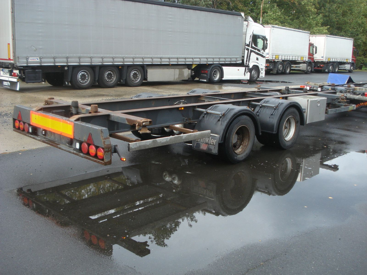 Krebs Jumbo Tandem für 7,82 WBs - Portacontenedore/ Intercambiable remolque: foto 3 Krebs Jumbo Tandem für 7,82 WBs - Portacontenedore/ Intercambiable remolque: foto 3