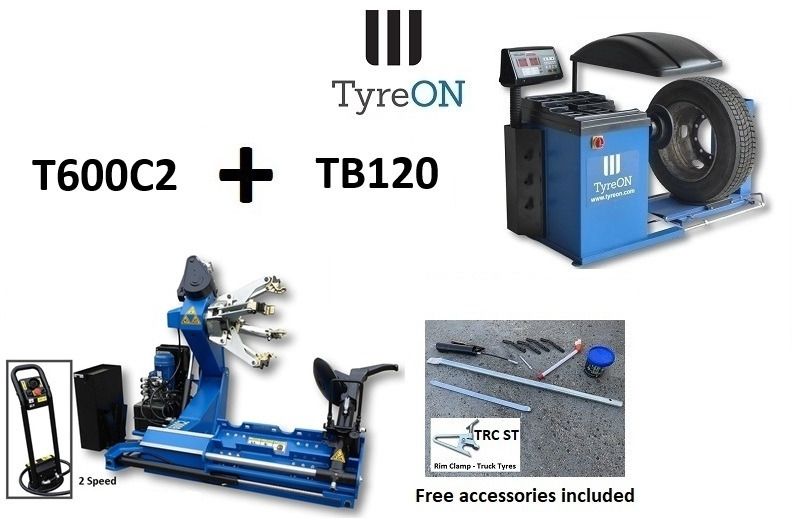 2-speed compact 26 Inch truck tyre changer + truck wheel balancer with wheel lift - Equilibradora de ruedas: foto 1 2-speed compact 26 Inch truck tyre changer + truck wheel balancer with wheel lift - Equilibradora de ruedas: foto 1