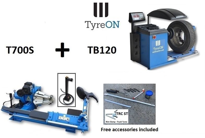 42 Inch truck tyre changer + truck wheel balancer with wheel lift - Equilibradora de ruedas: foto 1 42 Inch truck tyre changer + truck wheel balancer with wheel lift - Equilibradora de ruedas: foto 1
