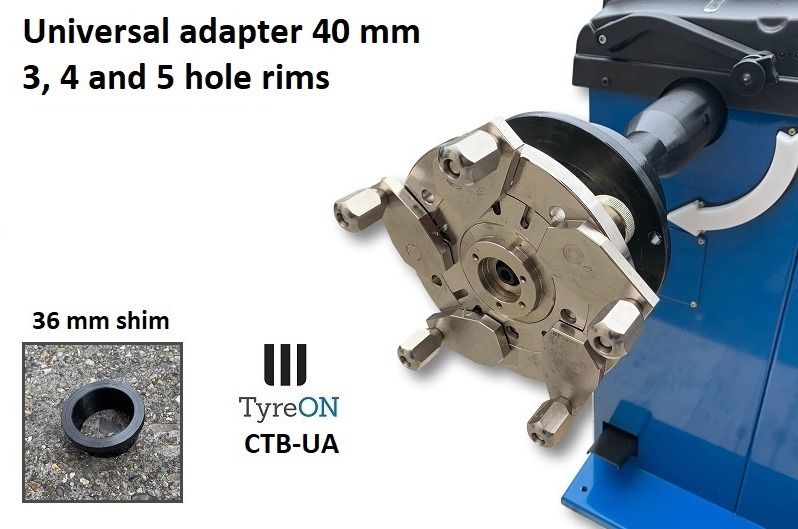 CTB-UA universal flange adapter for wheel balancers - Equilibradora de ruedas: foto 1 CTB-UA universal flange adapter for wheel balancers - Equilibradora de ruedas: foto 1