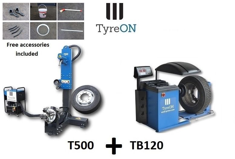 T500 26 Inch verticalk truck tyre changer + truck wheel balancer 150 kg wheel lift TB120 - Equilibradora de ruedas: foto 1 T500 26 Inch verticalk truck tyre changer + truck wheel balancer 150 kg wheel lift TB120 - Equilibradora de ruedas: foto 1