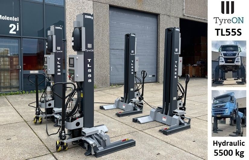 TL55S-4 22T wired - 4 x 5,5 T - 400V / 2,6 kW per column - Elevador de coches: foto 2 TL55S-4 22T wired - 4 x 5,5 T - 400V / 2,6 kW per column - Elevador de coches: foto 2