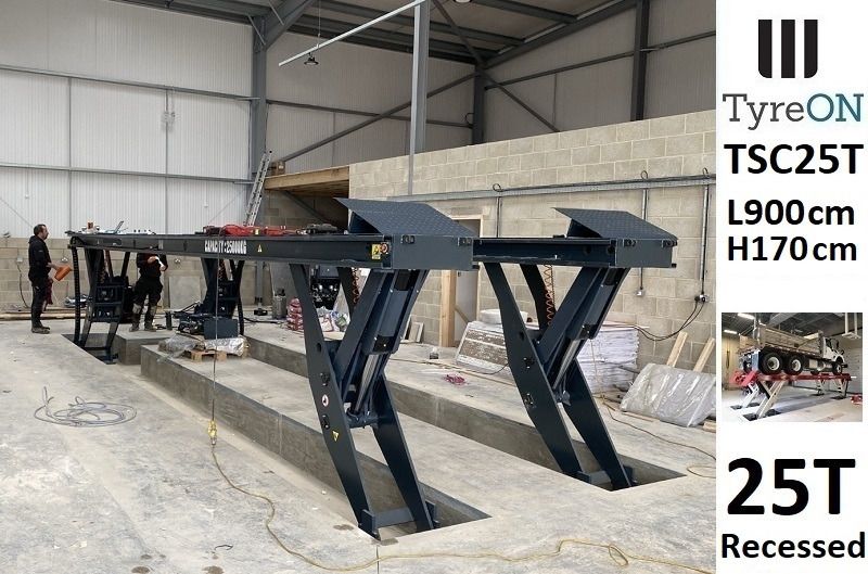 TSC25T Hydraulic truck and heavy vehicle platform lift - Recessed / On floor - Elevador de coches: foto 1 TSC25T Hydraulic truck and heavy vehicle platform lift - Recessed / On floor - Elevador de coches: foto 1