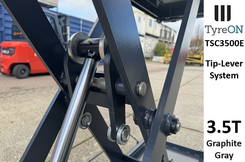 TSC3500E mobile midrise car scissor lift with electrical release - Capacity 3,5T - Lifting height 128 cm - 230V - Graphite gray - Elevador de coches: foto 5 TSC3500E mobile midrise car scissor lift with electrical release - Capacity 3,5T - Lifting height 128 cm - 230V - Graphite gray - Elevador de coches: foto 5