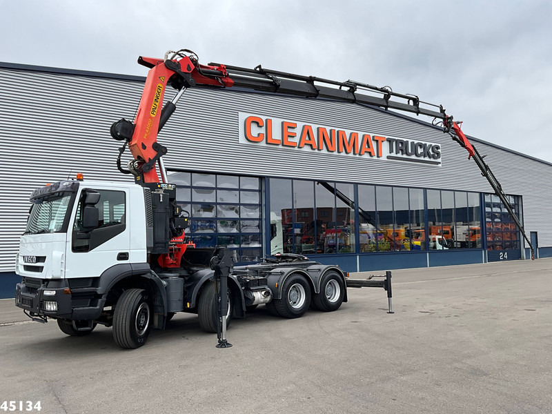 Iveco Stralis AD410T44 8x4 Palfinger 44 Tonmeter laadkraan + Fly-Jib Just 222.398 km! - Cabeza tractora: foto 1 Iveco Stralis AD410T44 8x4 Palfinger 44 Tonmeter laadkraan + Fly-Jib Just 222.398 km! - Cabeza tractora: foto 1
