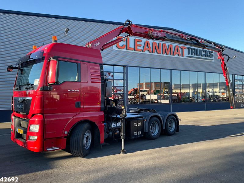 MAN TGX 28.440 Euro 6 Fassi 23 Tonmeter laadkraan + Fly-Jib - Cabeza tractora: foto 1 MAN TGX 28.440 Euro 6 Fassi 23 Tonmeter laadkraan + Fly-Jib - Cabeza tractora: foto 1