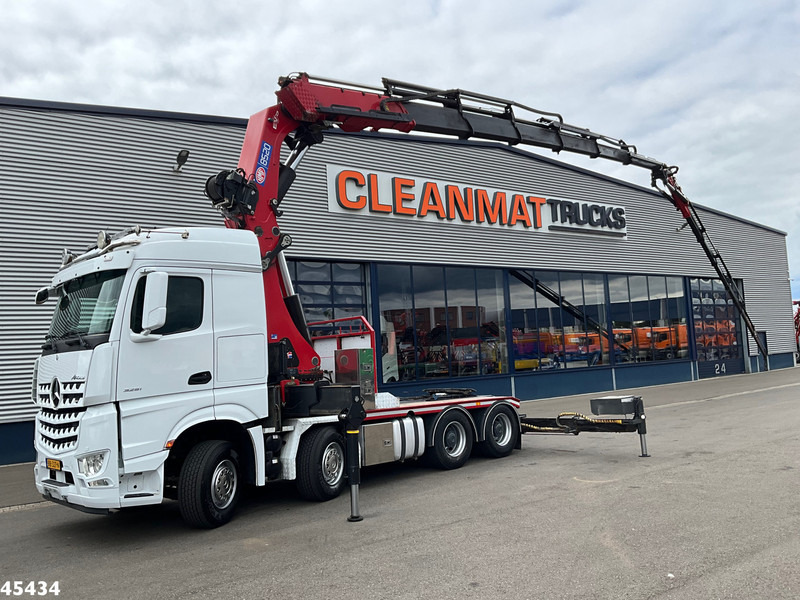 Mercedes-Benz Arocs 3251 8x4 Euro 6 Retarder HMF 85 Tonmeter laadkraan Fly-Jib - Cabeza tractora: foto 1 Mercedes-Benz Arocs 3251 8x4 Euro 6 Retarder HMF 85 Tonmeter laadkraan Fly-Jib - Cabeza tractora: foto 1