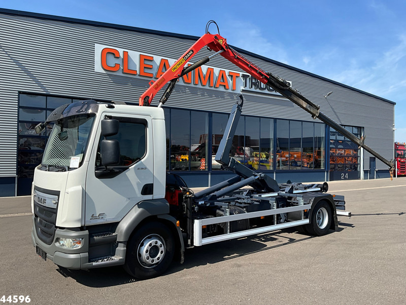 DAF FA LF 250 Euro 6 Palfinger 6,5 Tonmeter laadkraan - Multibasculante camión, Camión grúa: foto 1 DAF FA LF 250 Euro 6 Palfinger 6,5 Tonmeter laadkraan - Multibasculante camión, Camión grúa: foto 1