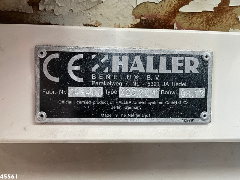 Camión de basura DAF FAG 75 CF 250 Haller 20m³: foto 18