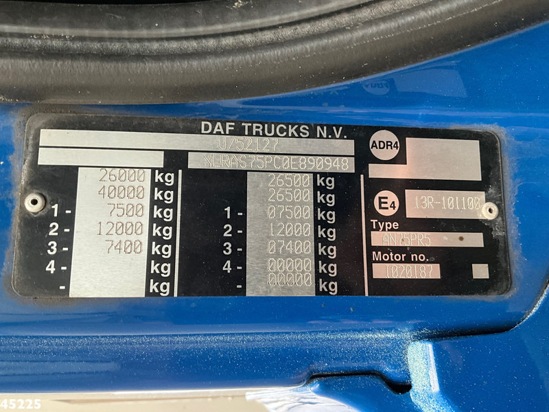 Camión de basura DAF FAN 75 CF 250 VDK 20m³: foto 19