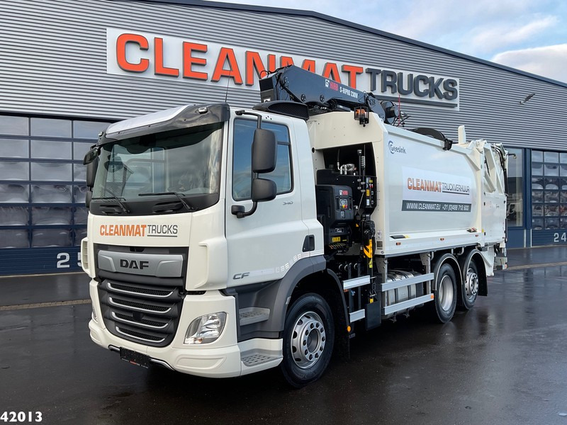 DAF FAN CF 340 Hiab 23 ton/meter laadkraan - Camión de basura: foto 2 DAF FAN CF 340 Hiab 23 ton/meter laadkraan - Camión de basura: foto 2