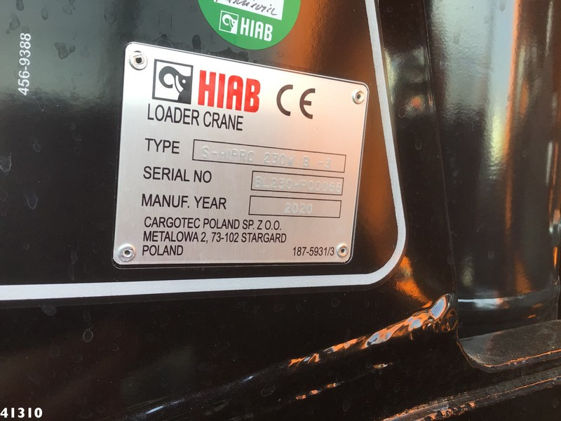 Camión de basura DAF FAN CF 340 Hiab 23 ton/meter laadkraan: foto 14