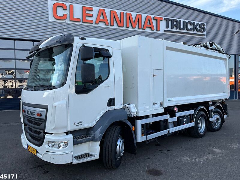 DAF FAN LF 220 Euro 6 Bekker LaGram Glaswagen - Camión de basura: foto 4 DAF FAN LF 220 Euro 6 Bekker LaGram Glaswagen - Camión de basura: foto 4