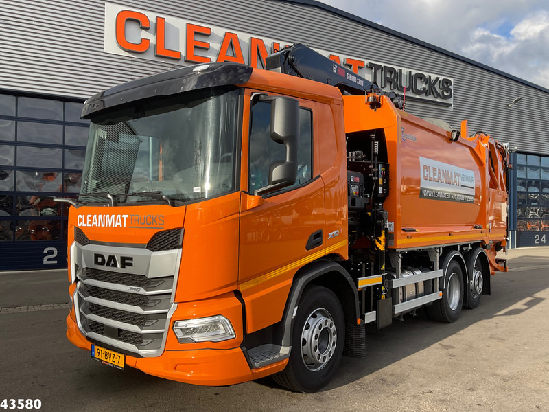 DAF FAN XD 340 Hiab 23 Tonmeter laadkraan + Welvaarts Weighing system - Camión de basura: foto 2 DAF FAN XD 340 Hiab 23 Tonmeter laadkraan + Welvaarts Weighing system - Camión de basura: foto 2