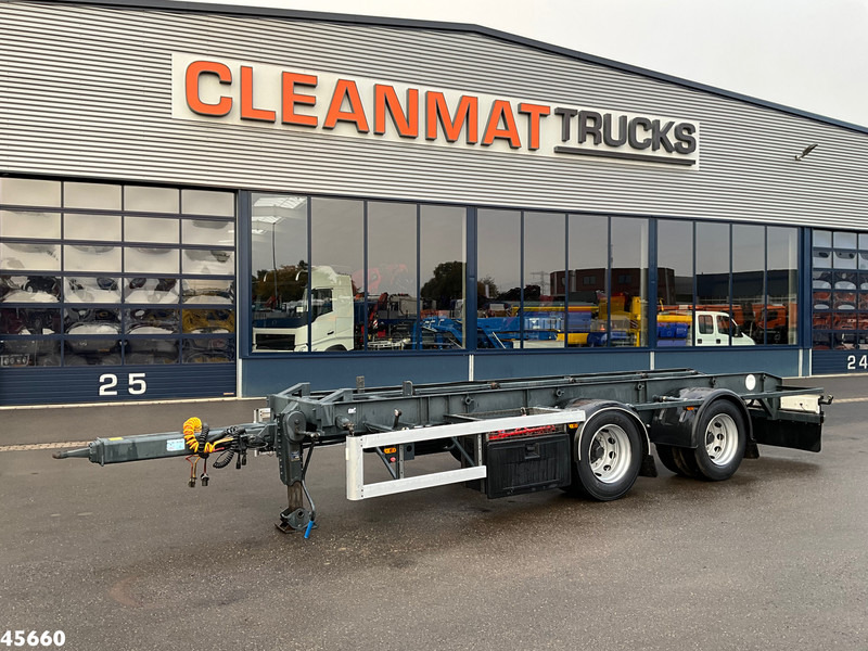 GS Meppel 2-assige container aanhangwagen - Portacontenedore/ Intercambiable remolque: foto 1 GS Meppel 2-assige container aanhangwagen - Portacontenedore/ Intercambiable remolque: foto 1