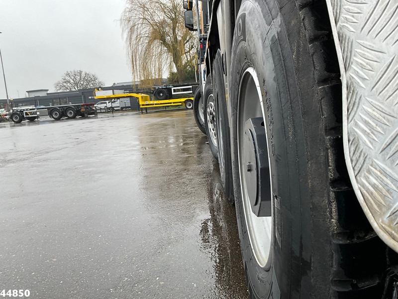 Multibasculante camión, Camión grúa Iveco Trakker AD380T41W 8x6 Euro 6 HMF 19 Tonmeter Z-kraan: foto 14